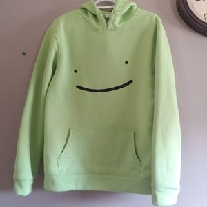 "Dream" Fleece Lime Hoodie